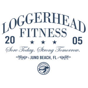 LOGGERHEAD FITNESS - SORE TODAY. STRONG TOMORROW. - PREMIUM T-SHIRT - CEH541 Design