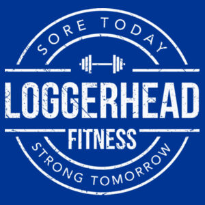 LOGGERHEAD FITNESS - BADGE - PREMIUM T-SHIRT - $WTJ5U6$ Design
