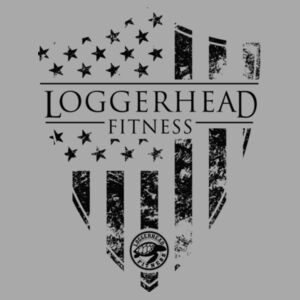 LOGGERHEAD FITNESS - SHIELD FLAG - WOMEN'S FITTED T-SHIRT - VXR539 Design