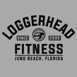 LOGGERHEAD FITNESS - VINTAGE - WOMEN'S CROPPED T-SHIRT - $EC4G6V$ Design