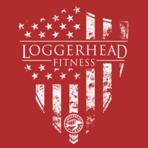 LOGGERHEAD FITNESS - SHIELD FLAG - PREMIUM T-SHIRT - $YDHRWV$ Design