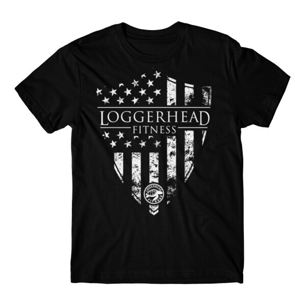LOGGERHEAD FITNESS - SHIELD FLAG - PREMIUM T-SHIRT - $YDHRWV$ Thumbnail