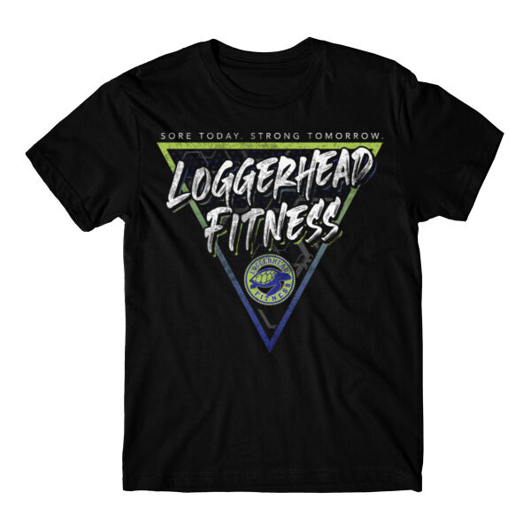 LOGGERHEAD FITNESS - TRIANGLE - PREMIUM T-SHIRT - BNU81T Thumbnail